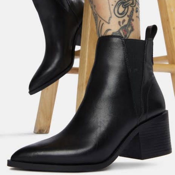 STEVE MADDEN Audience Black Leather - Picture 10 of 13